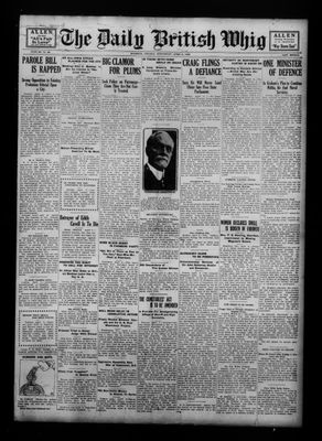 Daily British Whig (1850), 5 Apr 1922