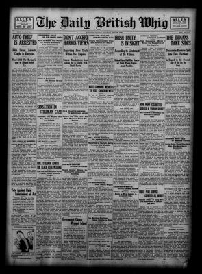 Daily British Whig (1850), 13 May 1922