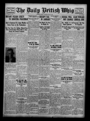 Daily British Whig (1850), 15 Jun 1922