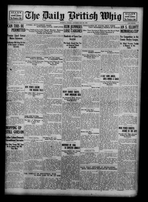 Daily British Whig (1850), 29 Jul 1922