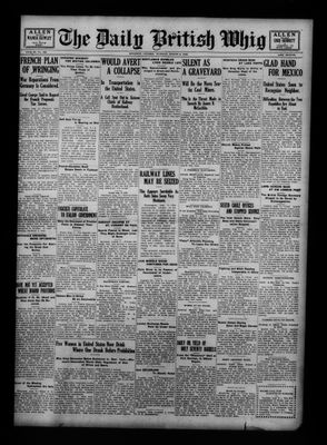 Daily British Whig (1850), 8 Aug 1922