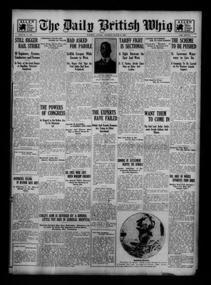 Daily British Whig (1850), 10 Aug 1922