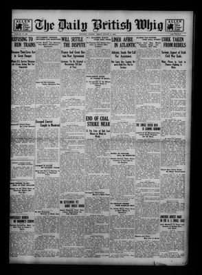 Daily British Whig (1850), 11 Aug 1922