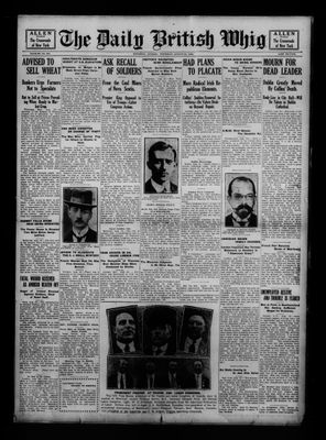 Daily British Whig (1850), 24 Aug 1922