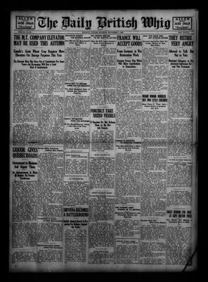 Daily British Whig (1850), 7 Sep 1922