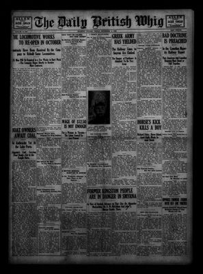 Daily British Whig (1850), 8 Sep 1922