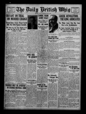 Daily British Whig (1850), 27 Sep 1922