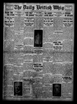 Daily British Whig (1850), 24 Oct 1922