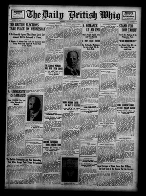 Daily British Whig (1850), 14 Nov 1922