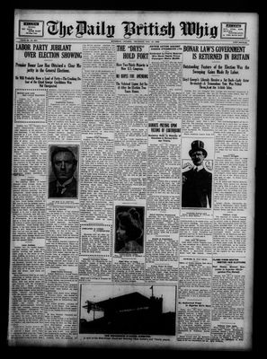 Daily British Whig (1850), 16 Nov 1922