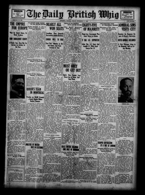 Daily British Whig (1850), 17 Nov 1922