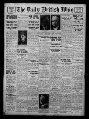 Daily British Whig (1850), 29 Jan 1923