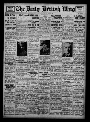 Daily British Whig (1850), 13 Mar 1923