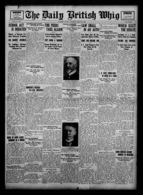 Daily British Whig (1850), 22 Mar 1923