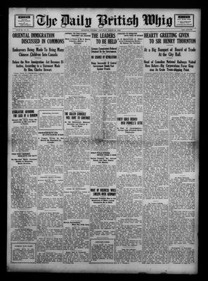 Daily British Whig (1850), 24 Mar 1923