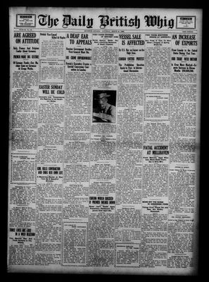 Daily British Whig (1850), 31 Mar 1923