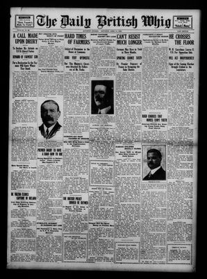 Daily British Whig (1850), 14 Apr 1923