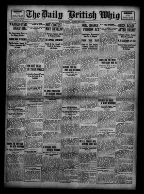 Daily British Whig (1850), 3 May 1923