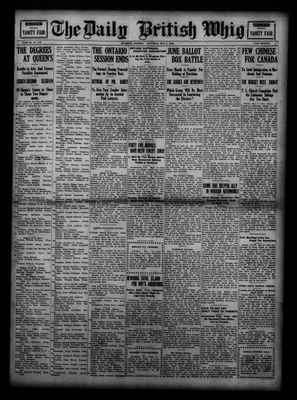 Daily British Whig (1850), 5 May 1923