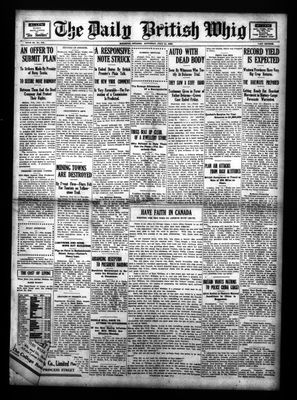 Daily British Whig (1850), 14 Jul 1923