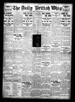 Daily British Whig (1850), 31 Jul 1923