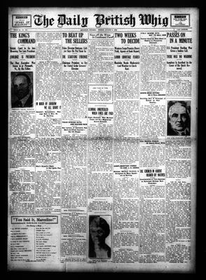 Daily British Whig (1850), 3 Aug 1923