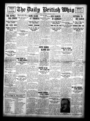 Daily British Whig (1850), 26 Sep 1923