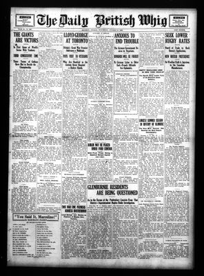 Daily British Whig (1850), 10 Oct 1923