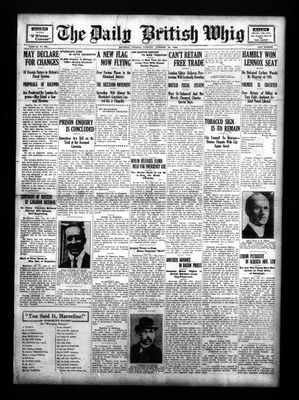 Daily British Whig (1850), 23 Oct 1923