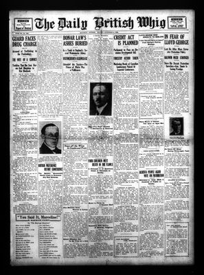 Daily British Whig (1850), 5 Nov 1923