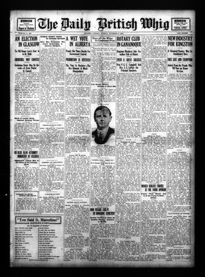 Daily British Whig (1850), 6 Nov 1923