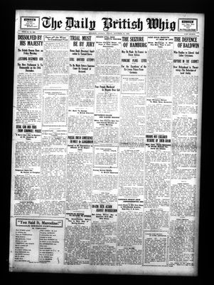 Daily British Whig (1850), 16 Nov 1923