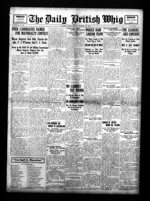 Daily British Whig (1850), 26 Nov 1923