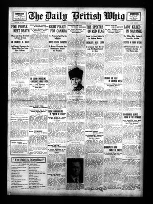 Daily British Whig (1850), 29 Nov 1923