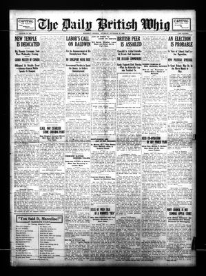 Daily British Whig (1850), 13 Dec 1923