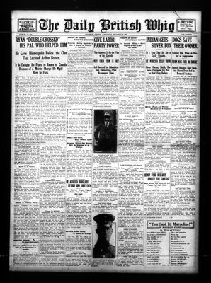 Daily British Whig (1850), 19 Dec 1923