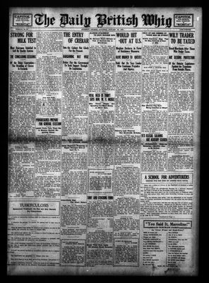 Daily British Whig (1850), 12 Jan 1924