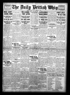 Daily British Whig (1850), 8 Feb 1924