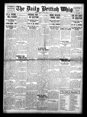 Daily British Whig (1850), 18 Mar 1924