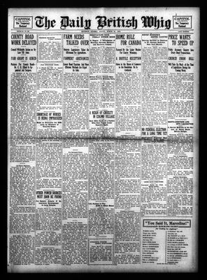 Daily British Whig (1850), 21 Mar 1924