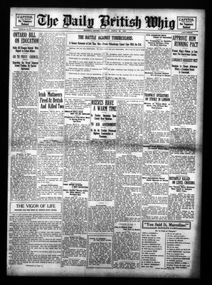 Daily British Whig (1850), 22 Mar 1924