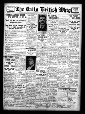 Daily British Whig (1850), 16 May 1924