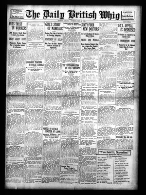 Daily British Whig (1850), 22 May 1924