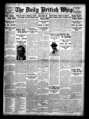 Daily British Whig (1850), 21 Aug 1924