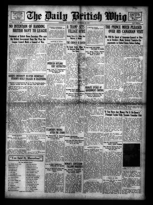 Daily British Whig (1850), 23 Sep 1924