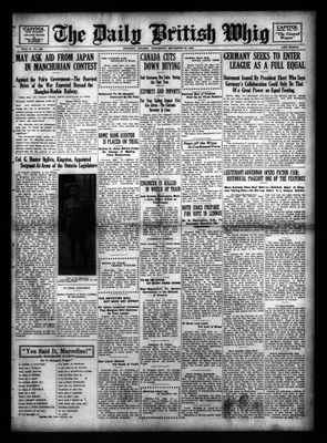 Daily British Whig (1850), 24 Sep 1924