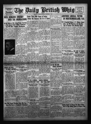 Daily British Whig (1850), 8 Oct 1924