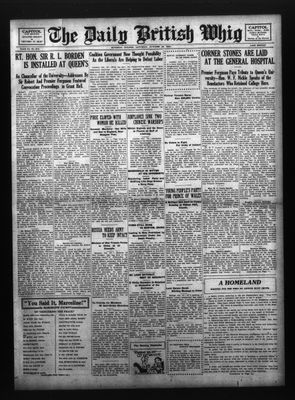 Daily British Whig (1850), 18 Oct 1924