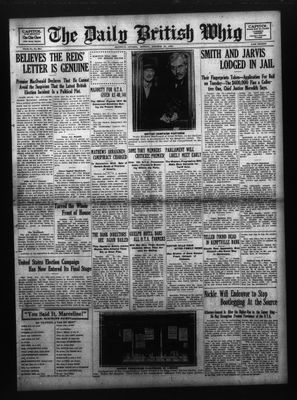 Daily British Whig (1850), 27 Oct 1924