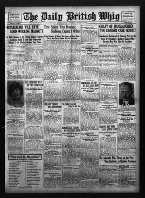 Daily British Whig (1850), 6 Nov 1924